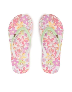 Шлепки, красочный Roxy