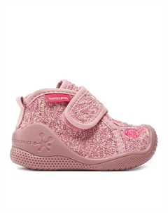 Ботинки детские текстильные на липучке, розовый Biomecanics