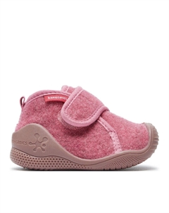 Ботинки детские мягкие на липучке, розовый Biomecanics