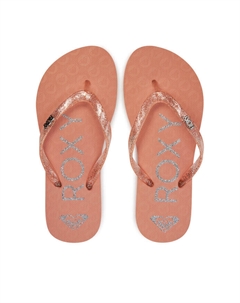Шлепки, розовый Roxy