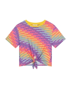 Футболка с логотипом, желтый Dolce&gabbana