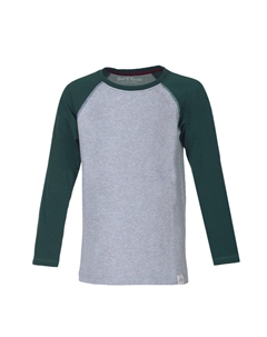 Лонгслив Raglan, цвет racing green Band of rascals