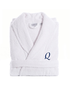 Linum Домашний текстиль Турецкий хлопок Персонализированный махровый халат унисекс, Q Linum home textiles