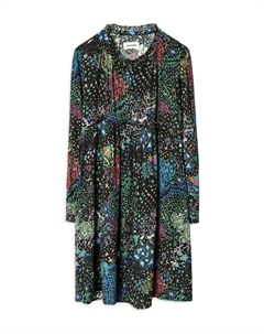 Платье с принтом Karo для девочек – Little Kid, Big Kid, мультиколор Zadig&voltaire