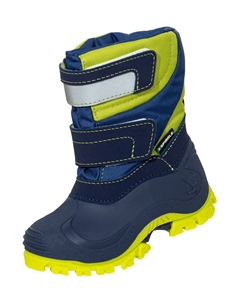 Сапоги Kinder Winter Simon gefüttert, синий Spirale
