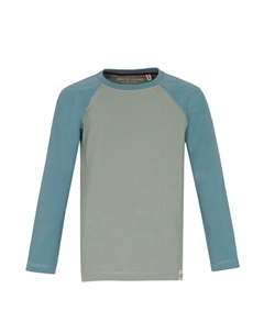 Лонгслив Raglan, цвет moos arctic blue Band of rascals