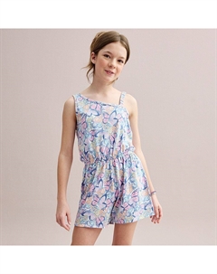 Комбинезон на одно плечо для девочек 6–20 лет обычного и большого размера, цвет Butterflies So