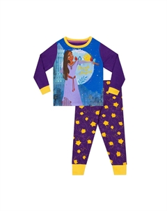 Пижама с длинными рукавами Wish, фиолетовый Disney
