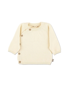 Куртка GOTS Strick Jacke, натуральный Sterntaler