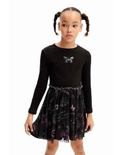 Платье для маленькой девочки, черный Desigual