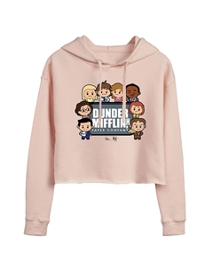 Укороченное худи The Office Dunder Mifflin для юниоров Licensed character
