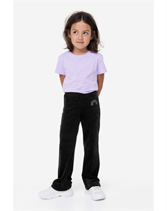 Велюровые брюки, черный H&m