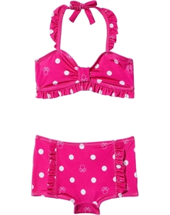 Купальник Polka Dot Minnie Mouse Two-Piece Swimsuit, розовый Janie and jack