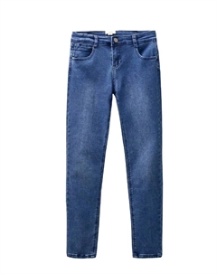Джинсовые брюки для мальчика синего цвета с карманами Dadati