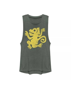 Зеленая футболка с мускулами Hidden Temple для юниоров Licensed character