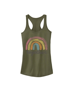 Модная простая майка Rainbow Together для юниоров Licensed character