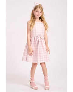 Жаккардовое платье White Angel's Face с мотивом снежинки, белый Angel's face