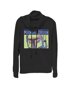 Пуловер с неоновыми коробками для юниоров «Звездные войны, мандалорец Боба Фетт» Licensed character