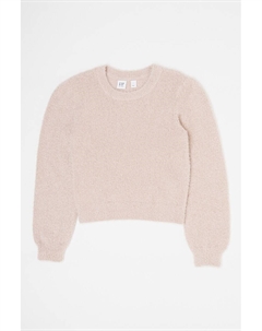 Свитер с овальным вырезом, оранжевый Gap