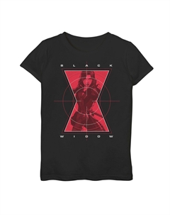 Футболка с логотипом Black Widow Target для девочек 7–16 лет Marvel