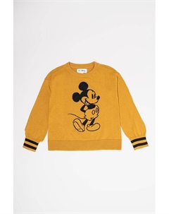 Свитер с принтом, охра Gap