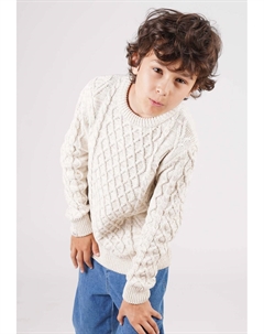 Пуловер Strick Cable, бежевый Band of rascals