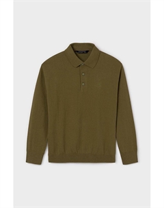 Детский свитер из смесовой шерсти, зеленый Mayoral