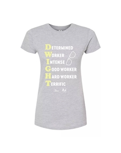 Облегающие футболки The Office Dwight для юниоров, серый Licensed character