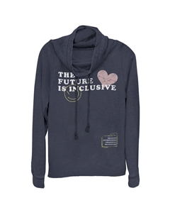 Худи Junior's The Future Is Inclusive, темно-серый Unbranded