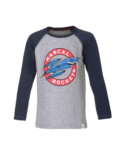 Лонгслив Rocket, синий Band of rascals