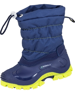 Сапоги Kinder Winter Sidney gefüttert, синий Spirale