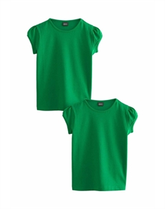Базовая футболка 2ER PACK, зеленый Next