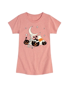 Футболка Disney's Winnie The Pooh с тыквами и тигром-Пухом для девочек, розовый Licensed character