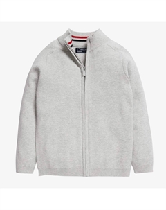 Кардиган Zip Through Knitted, серый Next
