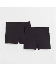Комплект спортивных шорт Kids Cycling, 2 предмета, черный H&m