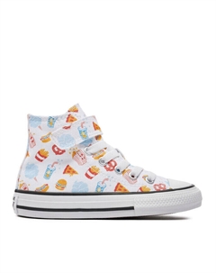 Кеды с рисунком, белый Converse