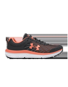 Кроссовки Assert 10 AC GS, цвет Anthracite Flare Orange Under armour