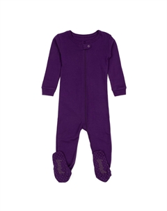 Детские хлопковые пижамы в стиле бохо, однотонные, цвет Dark Purple Leveret