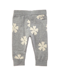 Брюки из смесовой шерсти, серый Chloe