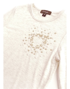 Ариана футболка, цвет Heart Oatmeal Imoga collection