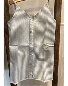 Голубое джинсовое платье в полоску, синий Dl1961 kids