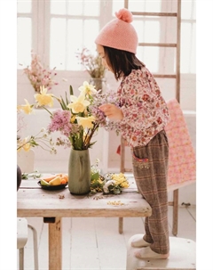 Коричневые брюки Kids Abuelo, коричневый Louise misha