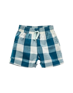 Короткие шорты в клетку, синий Rockets of awesome