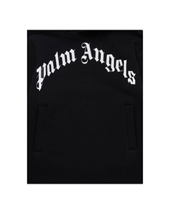 Черный худи с логотипом, черный Palm angels