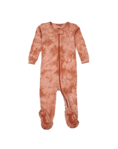 Детские хлопковые пижамы Tie Dye для девочек, цвет Tie Dye Peach Mix Leveret