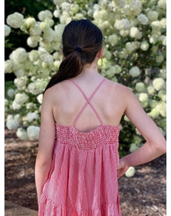 Оранжевое платье в мелкую клетку, оранжевый Mini molly