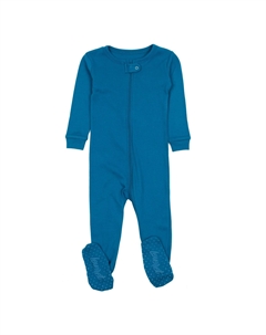 Детские хлопковые пижамы в стиле бохо, однотонные, цвет Teal Leveret