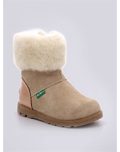 Ботинки Leder Winter Nonofur, бежевый Kickers