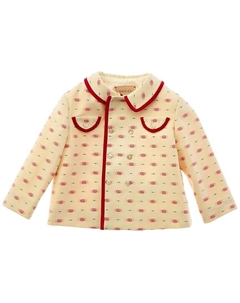 Рубашка из смесовой шерсти, бежевый Gucci