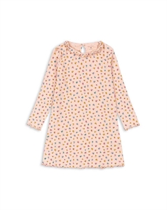 Платье для девочек NIA DRESS GOTS, оранжевый Konges slojd